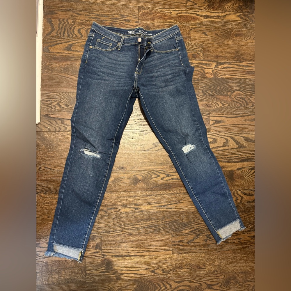 Mossimo Supply Co. Mid-Rise Skinny Jeans